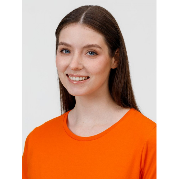 Футболка E190 женская красная, размер 3XL