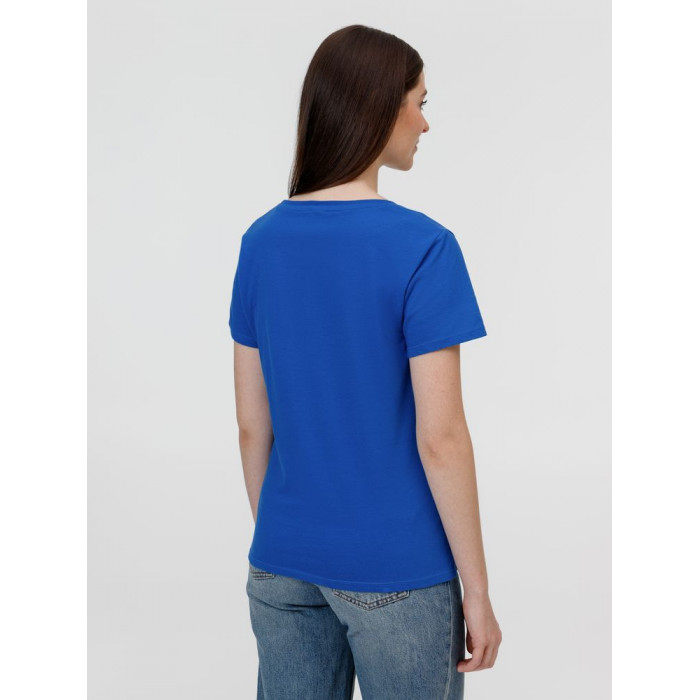 Футболка E150 женская ярко-синяя, размер XXL