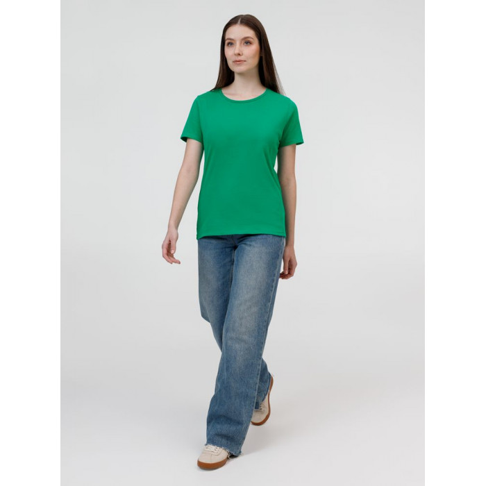 Футболка E190 женская зеленая, размер XL