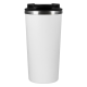 Термокружка вакуумная Палермо (Palermo), белая, зернистое покрытие