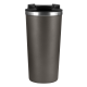 Термокружка вакуумная Палермо (Palermo), серая, матовая поверхность