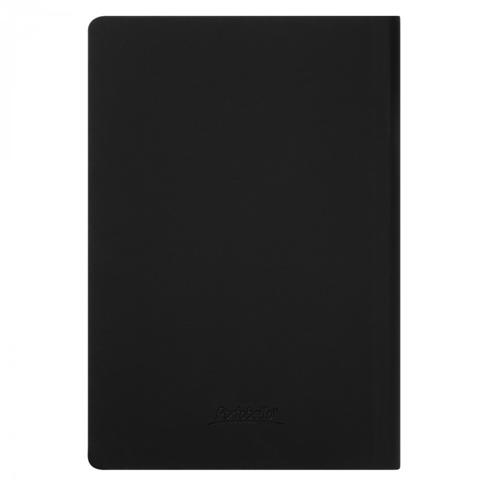 Ежедневник Спарк (Spark) недатированный, черный (с упаковкой, со стикерами)