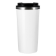 Термокружка вакуумная Палермо (Palermo), белая, гладкое покрытие