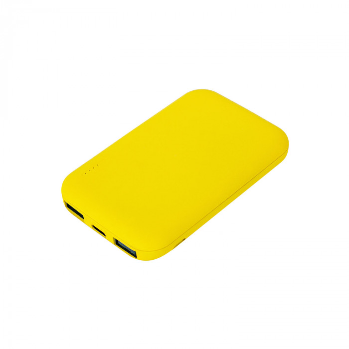 Внешний аккумулятор Velutto 5000 mAh, желтый Внешний аккумулятор Velutto 5000 mAh, желтый