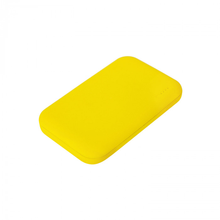 Внешний аккумулятор Velutto 5000 mAh, желтый Внешний аккумулятор Velutto 5000 mAh, желтый