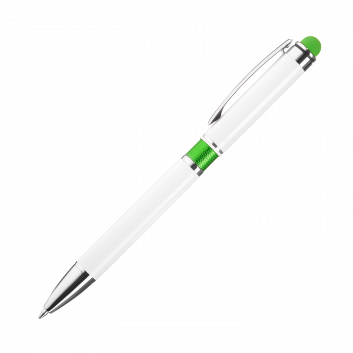 Шариковая ручка Arctic, белая/зеленая
