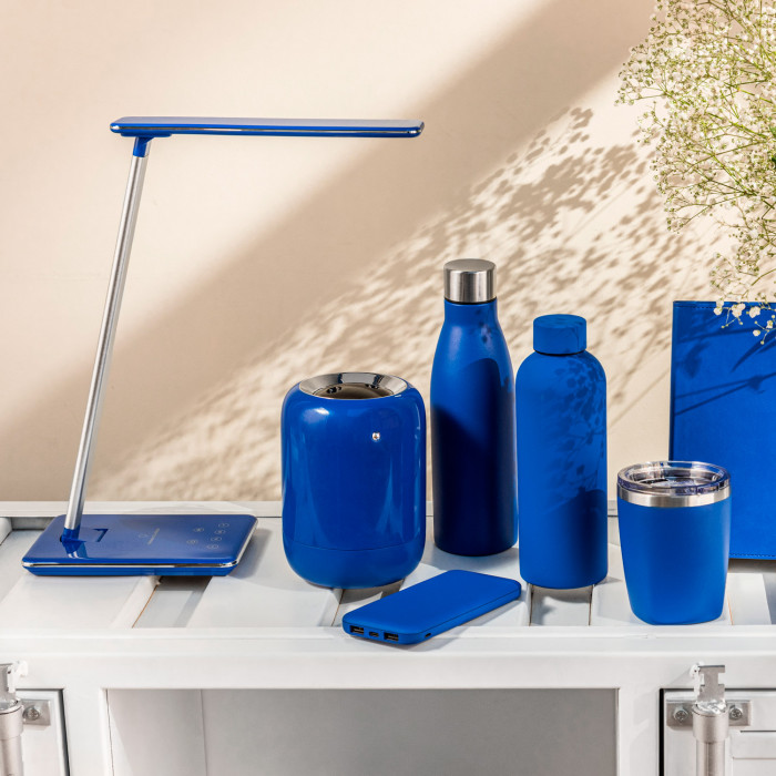 Внешний аккумулятор с подсветкой Luce Ultramarine 10000 mAh, ярко-синий