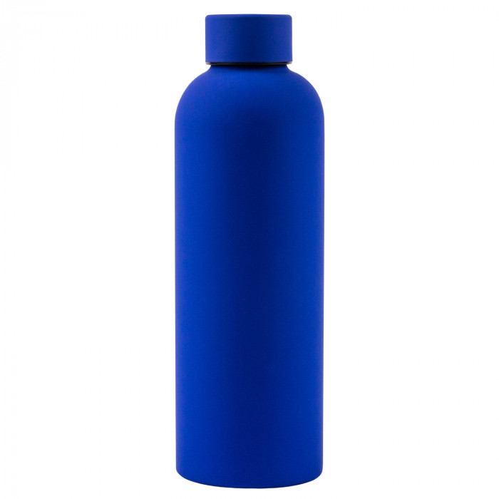 Термобутылка вакуумная герметичная Prima Ultramarine, ярко-синяя Термобутылка вакуумная герметичная Prima Ultramarine, ярко-синяя