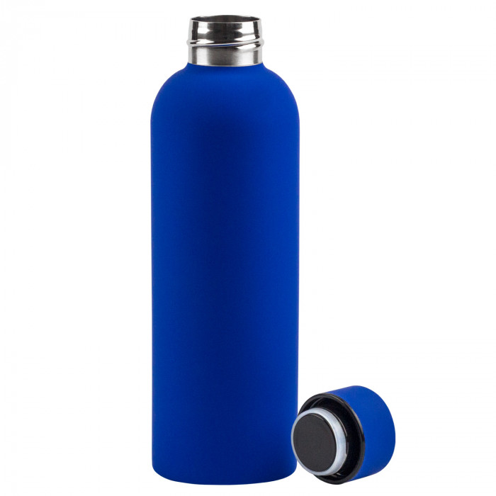 Термобутылка вакуумная герметичная Prima Ultramarine, ярко-синяя Термобутылка вакуумная герметичная Prima Ultramarine, ярко-синяя