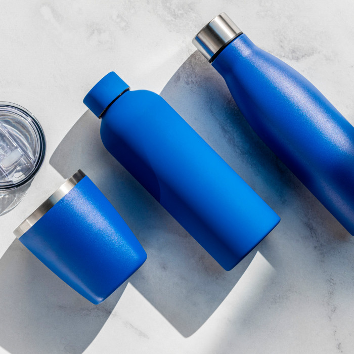 Термобутылка вакуумная герметичная Prima Ultramarine, ярко-синяя Термобутылка вакуумная герметичная Prima Ultramarine, ярко-синяя