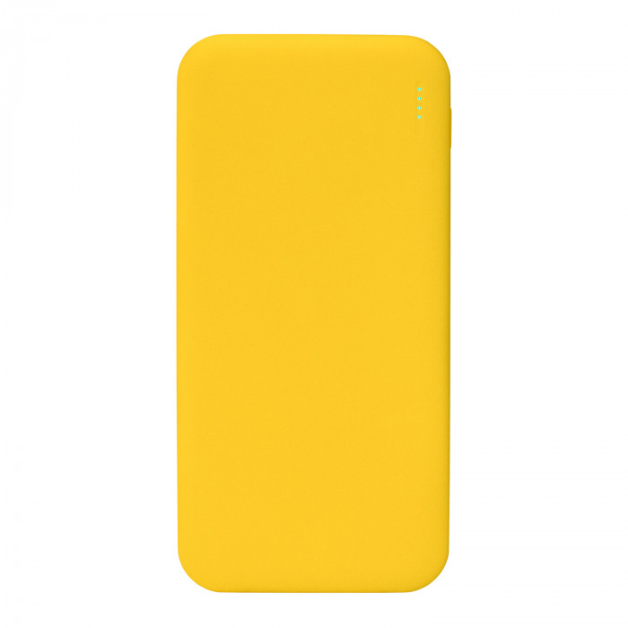 Внешний аккумулятор с подсветкой Luce Lemoni 10000 mAh, желтый