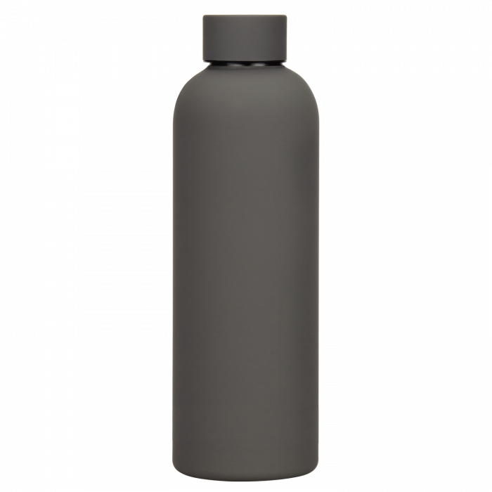 Термобутылка вакуумная герметичная Prima, серая