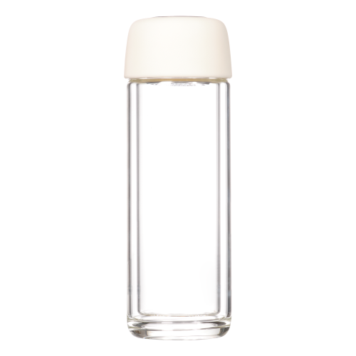 Бутылка стеклянная с двойными стенками Bianca, белая