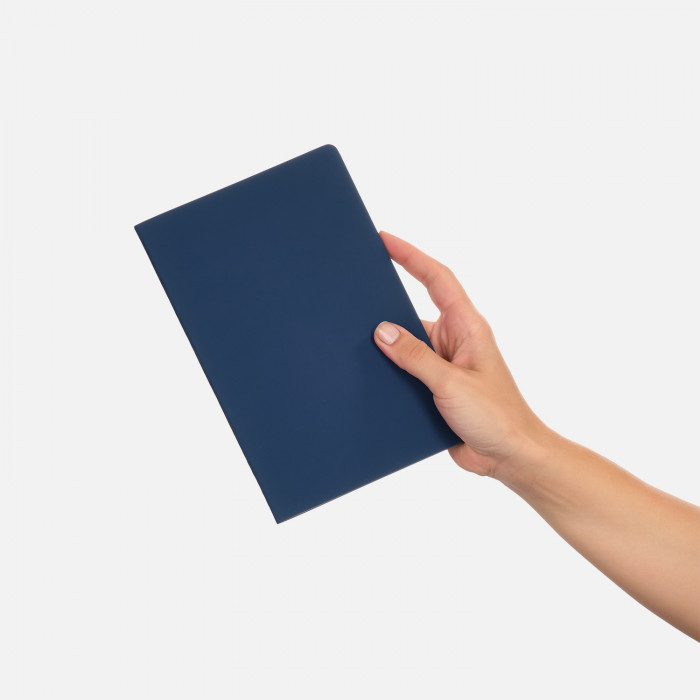 Блокнот Alpha slim, синий Блокнот Alpha slim, синий