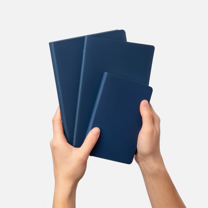 Блокнот Alpha slim, синий Блокнот Alpha slim, синий