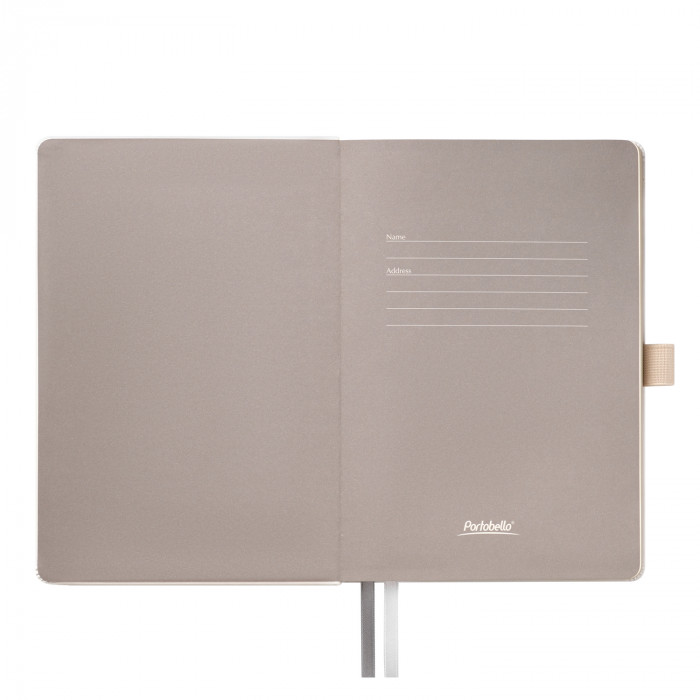 Ежедневник Арктик (Arctic) недатированный, белый/серый