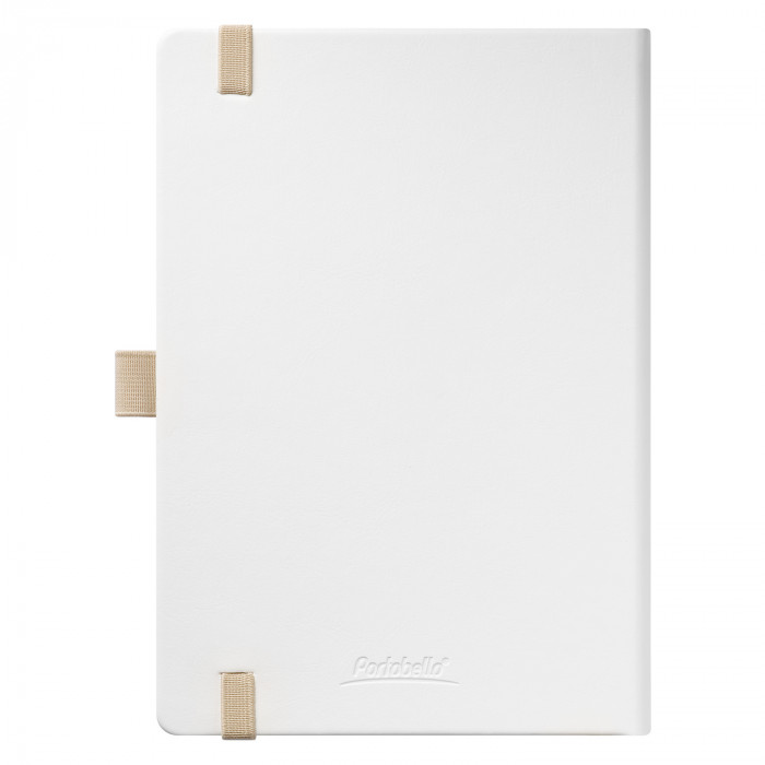 Ежедневник Арктик (Arctic) недатированный, белый/серый