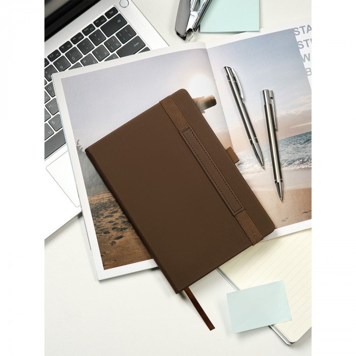 Ежедневник Альфа (Alpha) недатированный, коричневый/бежевый