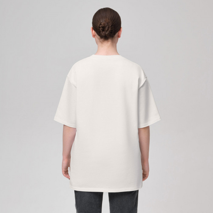 Футболка унисекс Раст (Rust), 240 гр., белая (теплый тон)