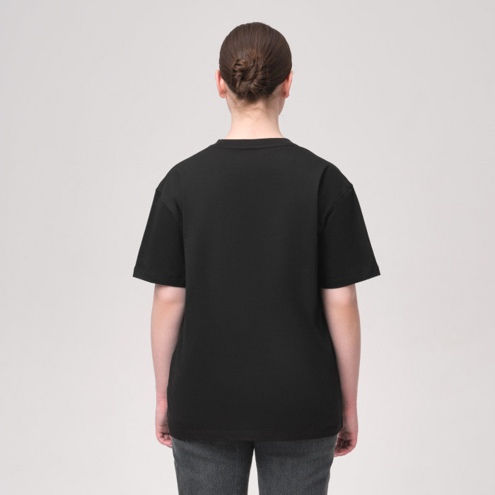 Футболка унисекс Крис (Kris), 150 гр., черная