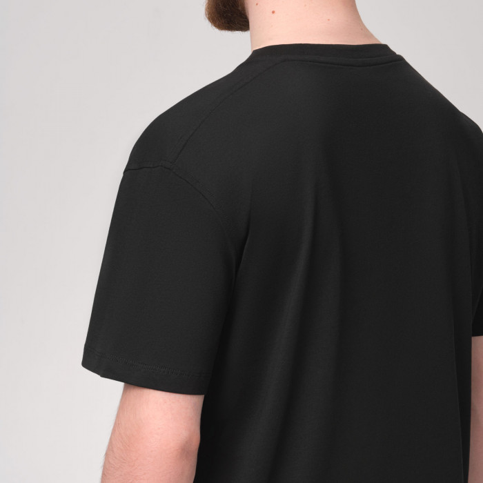 Футболка унисекс Крис (Kris), 150 гр., черная