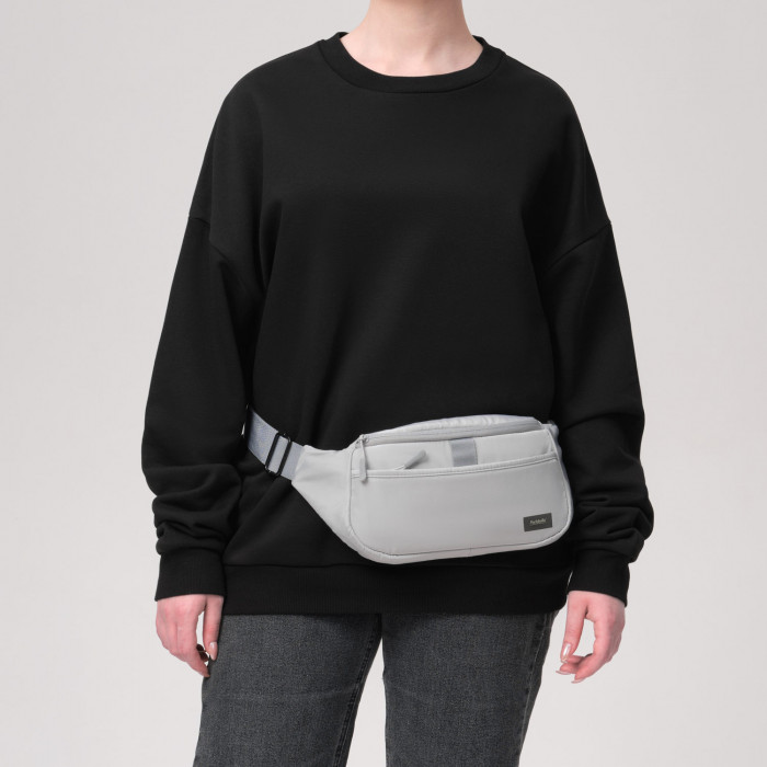 Поясная сумка Бостон (Boston), серый