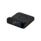 Зарядная станция с часами 15W Ригель (Rigel), черная Зарядная станция с часами 15W Ригель (Rigel), черная