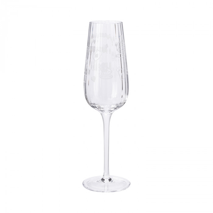 Бокал для шампанского Бланш (Blanche), прозрачный