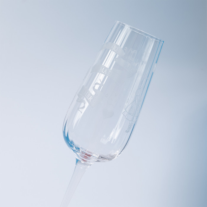 Бокал для шампанского Бланш (Blanche), прозрачный