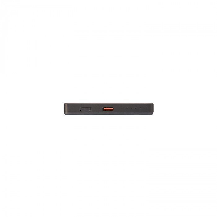 Внешний аккумулятор Оникс PD (Onyx PD) 5000mAh с функцией беспроводной зарядки 15W, серый