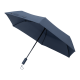 Зонт складной Филтон (Filton), синий с системой безопасности (Safety System)