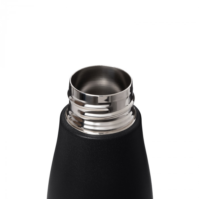 Термобутылка вакуумная герметичная Боска (Bosca), черная