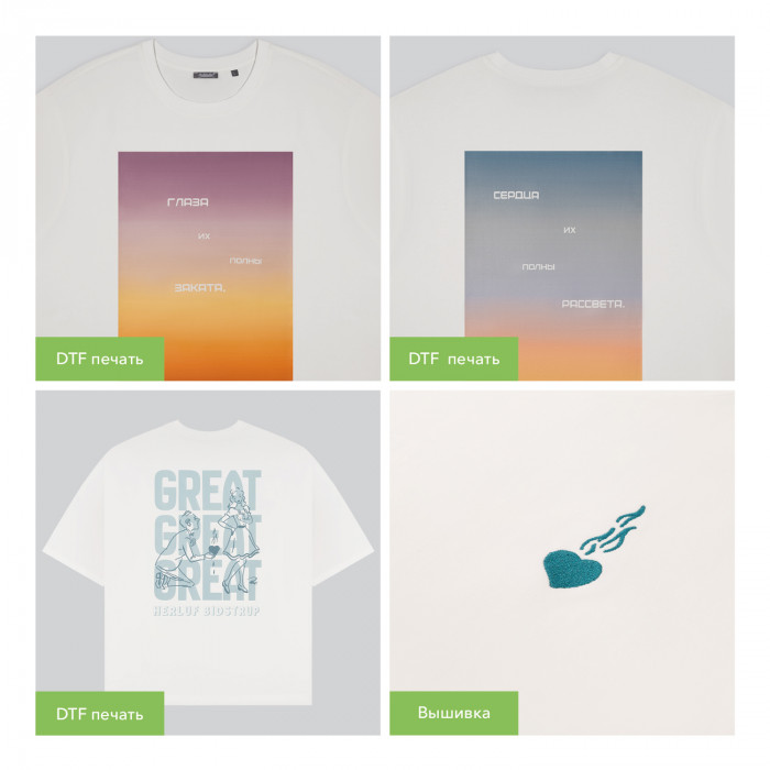 Футболка унисекс Раст Нео (Rust Neo), 240 гр., голубой, размер XS/S