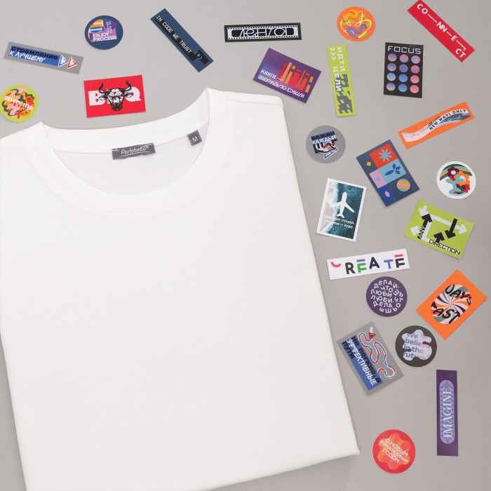 Футболка унисекс Раст Нео (Rust Neo), 240 гр., голубой, размер XS/S