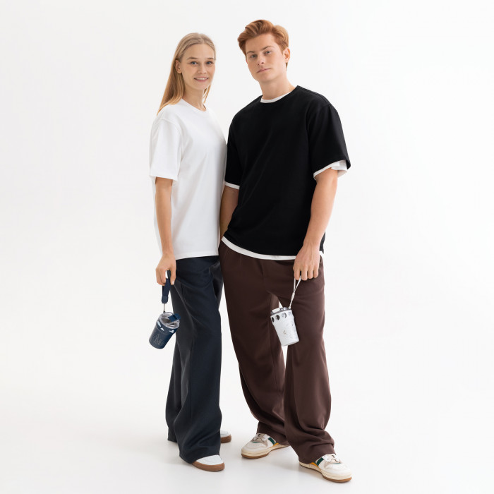 Футболка унисекс Раст Нео (Rust Neo), 240 гр., голубой, размер XS/S