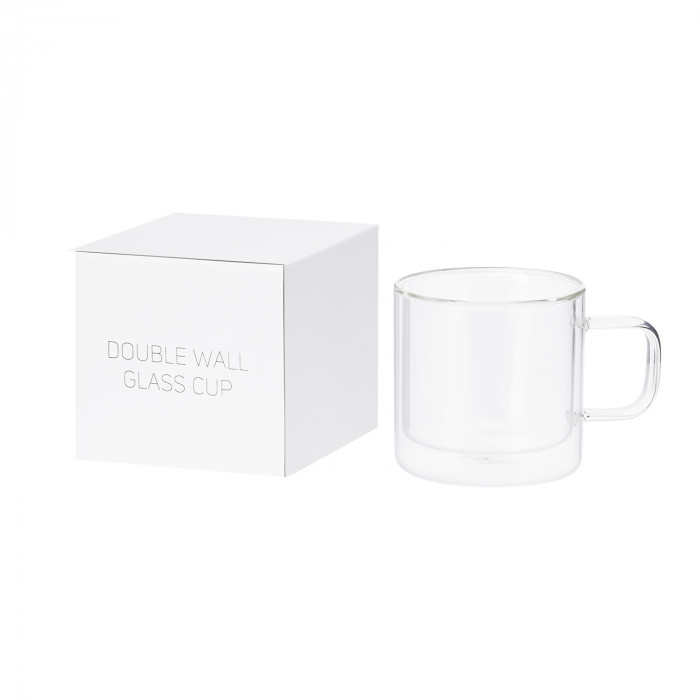 Кружка стеклянная с двойными стенками Луна (Luna)