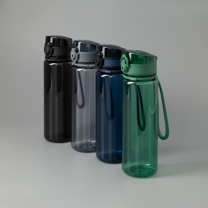 Бутылка для воды Комо (Como), черная