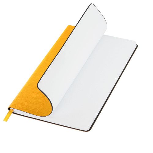 Ежедневник Slimbook Crease недатированный без печати, желтый (Sketchbook)