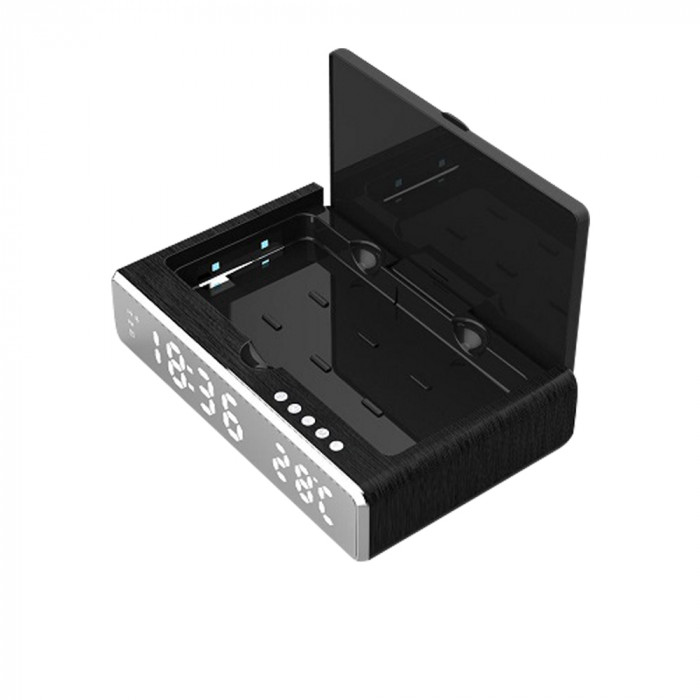 Часы электронные Boxxuv настольные с УФ стерилизатором Часы электронные Boxxuv настольные с УФ стерилизатором