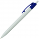 Ручка шариковая, пластиковая, белая/синяя, Barron Ручка шариковая, пластиковая, белая/синяя, Barron