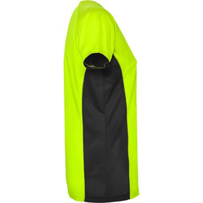 Спортивная футболка SHANGHAI WOMAN женская, ФЛУОРЕСЦЕНТНЫЙ ЗЕЛЕНЫЙ/ЧЕРНЫЙ 2XL