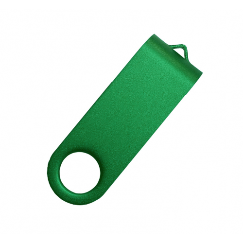 Скоба для флеш накопителя Twister, металл, зеленый 348