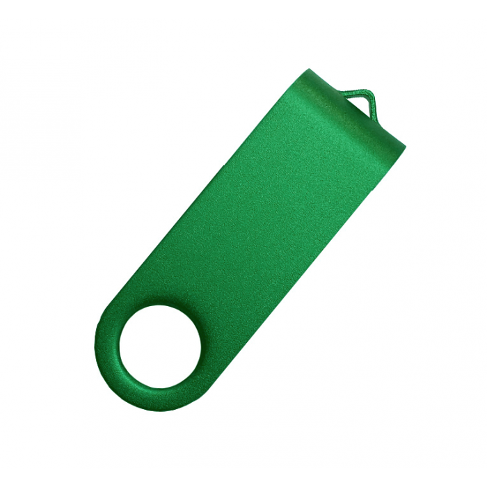 Скоба для флеш накопителя Twister, металл, зеленый 348