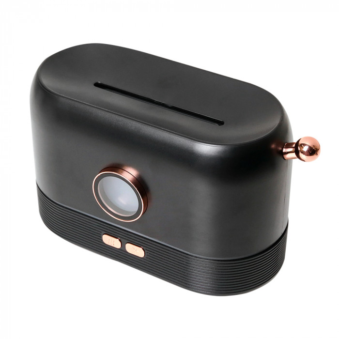 Светодиодный USB увлажнитель Milfire, черный Светодиодный USB увлажнитель Milfire, черный