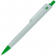 Ручка шариковая, пластиковая, белая/зеленая, YES Ручка шариковая, пластиковая, белая/зеленая, YES