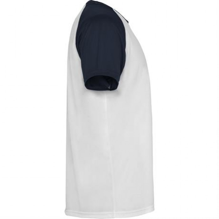 Спортивная футболка INDIANAPOLIS мужская, БЕЛЫЙ/МОРСКОЙ СИНИЙ 2XL