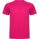 Спортивная футболка MONTECARLO мужская, ТЕМНО-РОЗОВЫЙ 2XL