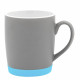 Кружка Make Me To Go, серая/голубая Кружка Make Me To Go, серая/голубая