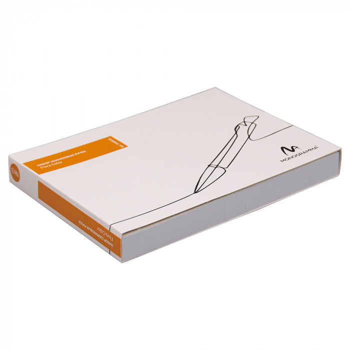 Набор шариковых ручек Print Sample №3 Flora Сolor (9 штук) в футляре