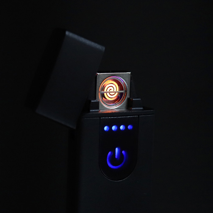 Зажигалка-накопитель USB Abigail, черная Зажигалка-накопитель USB Abigail, черная